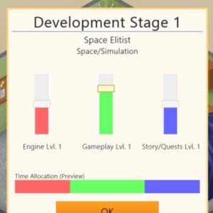 Game Dev Tycoon - Estágio de desenvolvimento