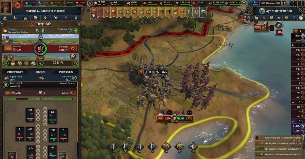 O tão aguardado jogo de estratégia histórica da Paradox regressa após 12 anos com Europa Universalis V