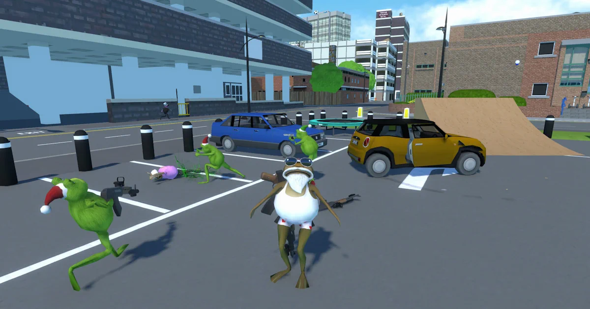 Amazing Frog? está a fazer furor entre os jogadores da Xbox com o seu humor absurdo e liberdade sandbox