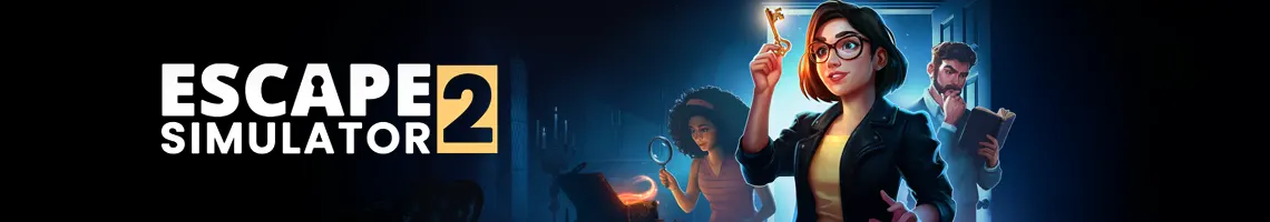 UM JOGO DE ESCAPE MISTERIOSO SOLO OU COOP: ESCAPE SIMULATOR 2