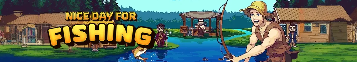 UM RPG DE PESCA ONDE VOCÊ SALVA O MUNDO: NICE DAY FOR FISHING