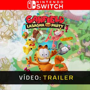 Garfield Lasagna Party Nintendo Switch- Atrelado de vídeo
