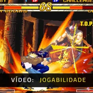 GAROU: MARK OF THE WOLVES - Vídeo do Jogabilidade
