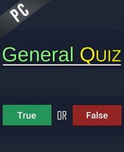 General Quiz True OR False Pc