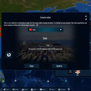 Geo-Political Simulator 2026 Edition - Impostos Alfandegários