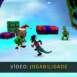 Gex Trilogy - Jogabilidade do vídeo