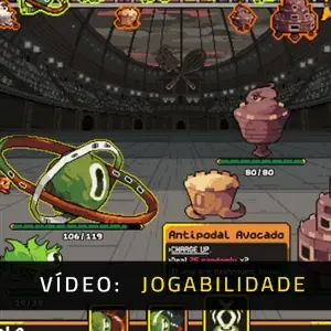 GladiEaters - Jogabilidade