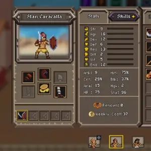 Gods of Sand - Estatísticas