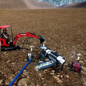 Gold Hunter - Escavadeira