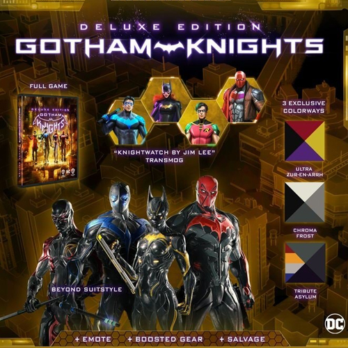 Gotham Knights Deluxe - Cobertura completa do jogo