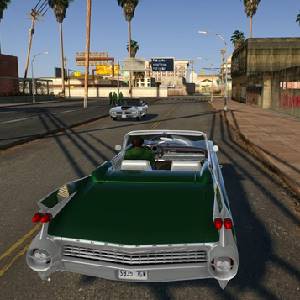 Grand Theft Auto San Andreas Dirigindo Carro