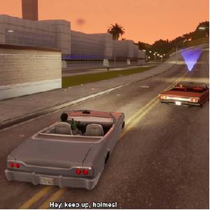 Grand Theft Auto San Andreas Seguindo Carro