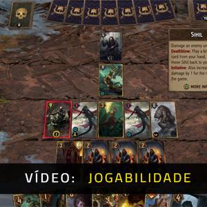 GWENT The Witcher Card Vídeo de Jogabilidade