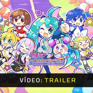 Hatsune Miku The Planet Of Wonder And Fragments Of Wishes - Trailer de Vídeo