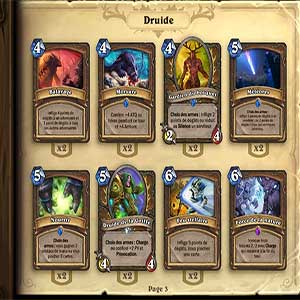Hearthstone Heroes of Warcraft Deck of Cards Card Selection