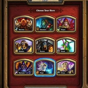 Hearthstone Heroes of Warcraft Deck of Cards Heróis
