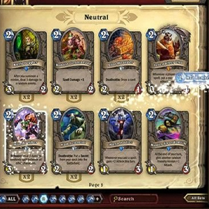 Hearthstone Heroes of Warcraft Deck of Cards Escolha os Seus Cartões