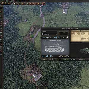 Hearts of Iron 4 No Step Back Designer De Tanques