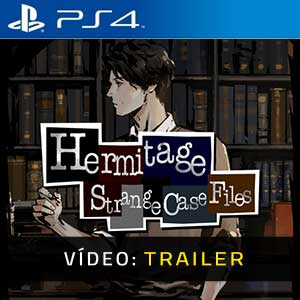 Hermitage Strange Case Files PS4 Atrelado De Vídeo