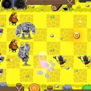 Heroes Battle Awakening - Golem e Mago