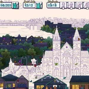 Hidden Cats in Spooky Town - Roda Gigante