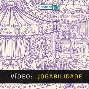 Hidden Cats in Spooky Town - Vídeo de Jogabilidade