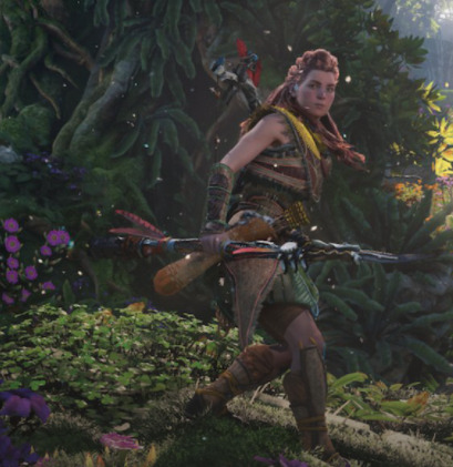 Horizon Forbidden West:Sony para plantar árvores para troféu desbloqueado