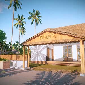 Hotel Life A Resort Simulator Fachada De Hotel