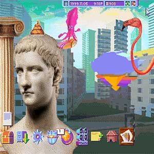 Hypnospace Outlaw Interface do jogo