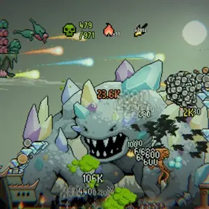 IDLE BOSS RUSH - Golem de Cristal