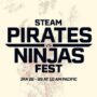 Steam Festival Piratas vs. Ninjas vs. Allkeyshop: Esteja pronto em 22 de Janeiro