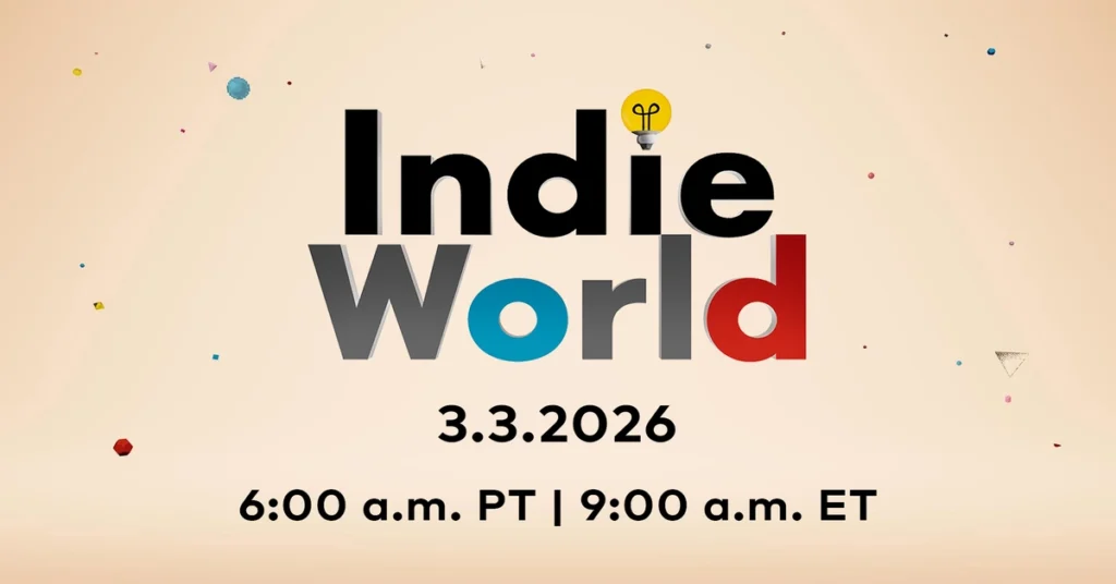 Nintendo Indie World Showcase 2026