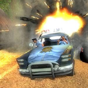 Just Cause - Explosão de Carro de Polícia