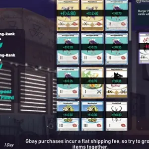 Kardboard Kings - Lista de Compras