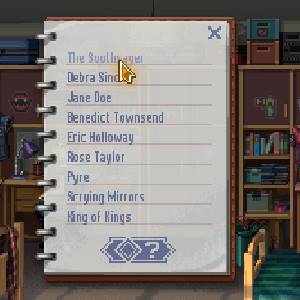 Kathy Rain 2: Soothsayer - Caderno de notas