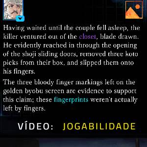 Kindaichi Mystery Series: The Honjin Murders – Jogabilidade