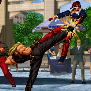 The King of Fighters 98 Rugal vs. Iori