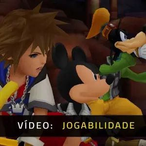KINGDOM HEARTS Collection I-III - Vídeo de Jogabilidade