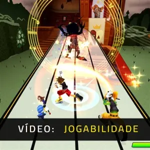 KINGDOM HEARTS: Melody of Memory - Vídeo do Jogabilidade