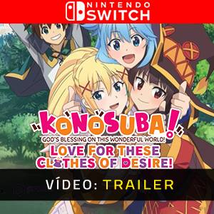 KONOSUBA God’s Blessing on This Wonderful World Love for These Clothes of Desire Trailer de Vídeo