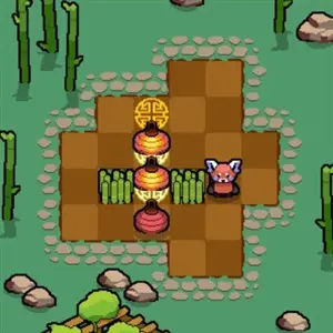 Lantern Push - Floresta de Bambu