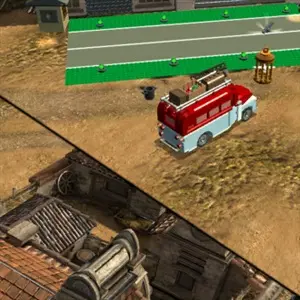 LEGO Indiana Jones 2: The Adventure Continues - Ecrã dividido para 2 jogadores