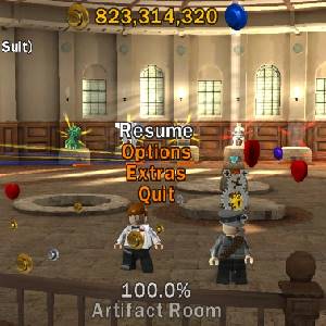 LEGO Indiana Jones The Original Adventures - Opção de Menu