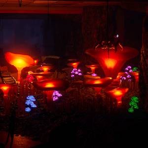 Level Unknown Backrooms - Planta Bioluminescente