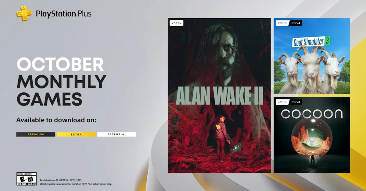 Jogos PlayStation Plus de outubro: Terror, caos e mundos alucinantes esperam por ti