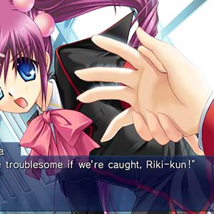 Little Busters - Saigusa com Riki