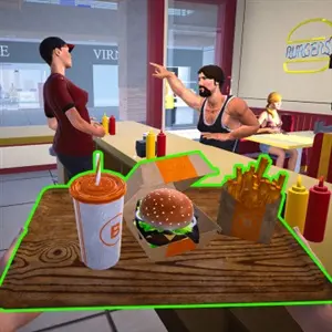 Mall Simulator - Restaurante Fast Food