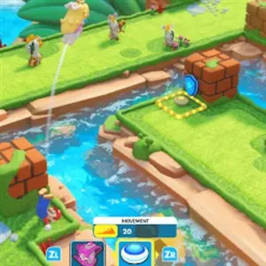 Mario + Rabbids Kingdom Battle - Área da Praia