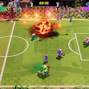 Mario Strikers Battle League Football - explosão