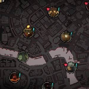 Mask of the Rose - Mapa de Londres